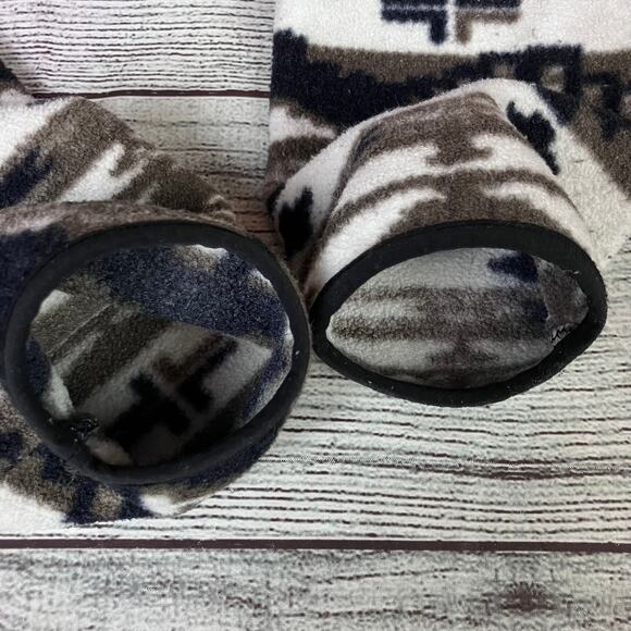 Patagonia Synchilla Snap-T Pullover Shepherd Knit Birch White Fleece - Picture 6 of 8